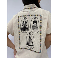 *NEW STYLE* Cameo Embroidered Shirt