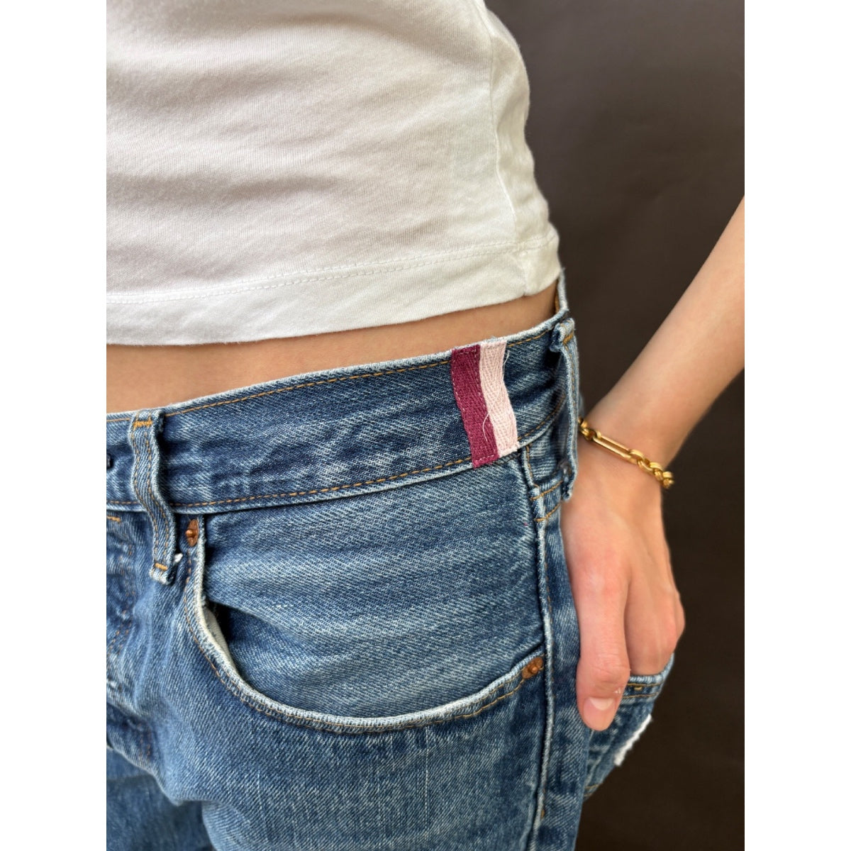 *NEW* Chain Stitched Levi's
