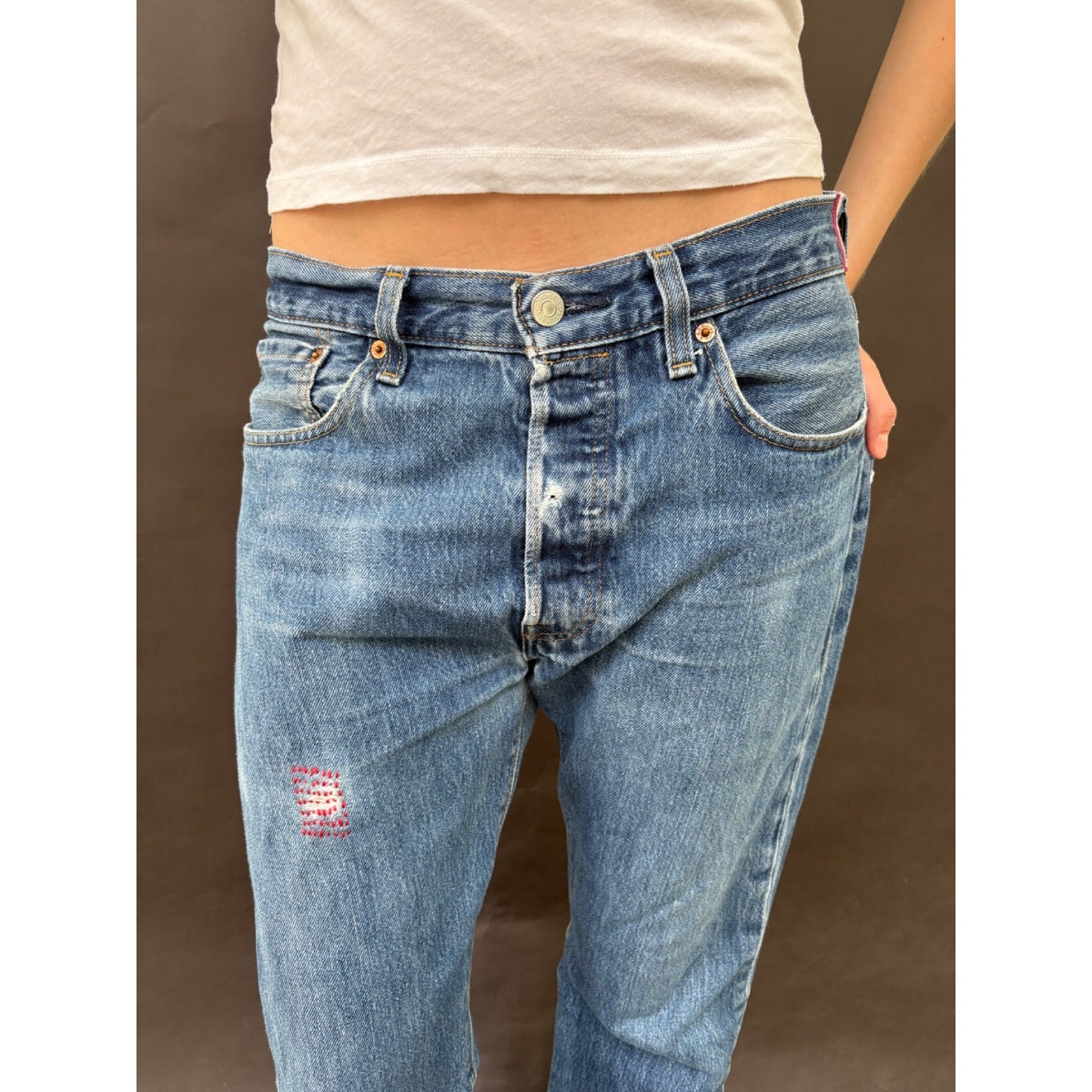 *NEW* Chain Stitched Levi's