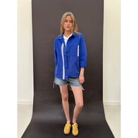*NEW* Blue Workwear Jacket White Stripes