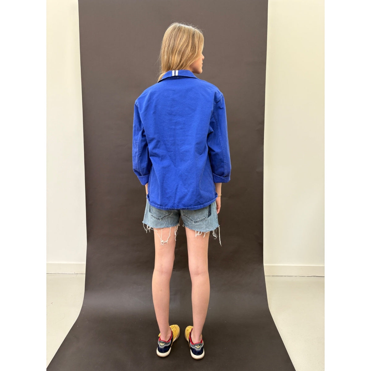 *NEW* Blue Workwear Jacket White Stripes