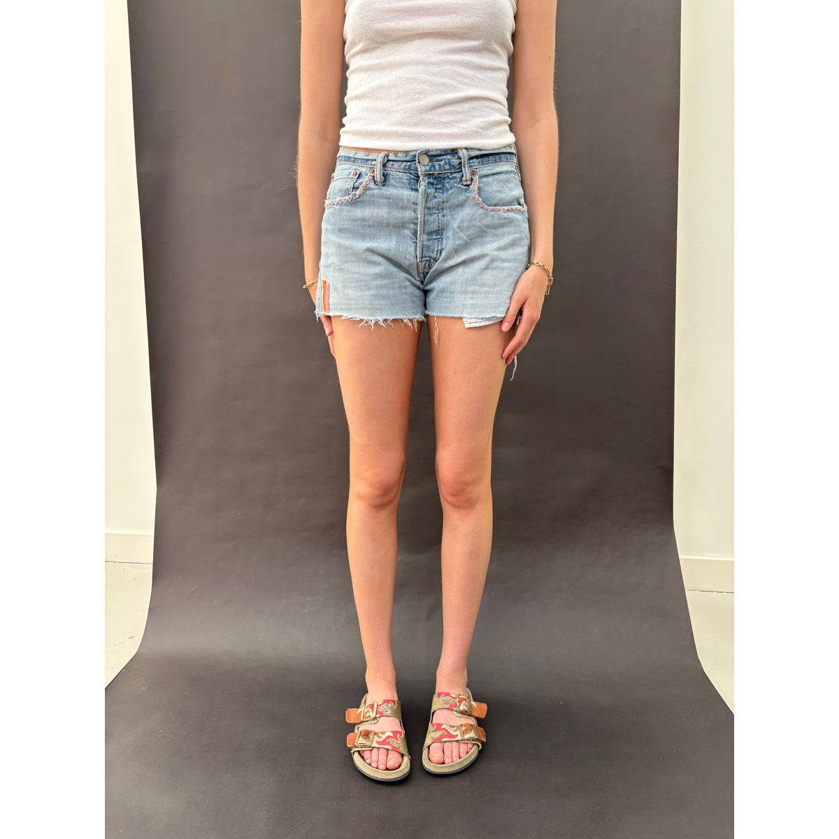 *NEW* Zig Zag Levi's Cut Offs