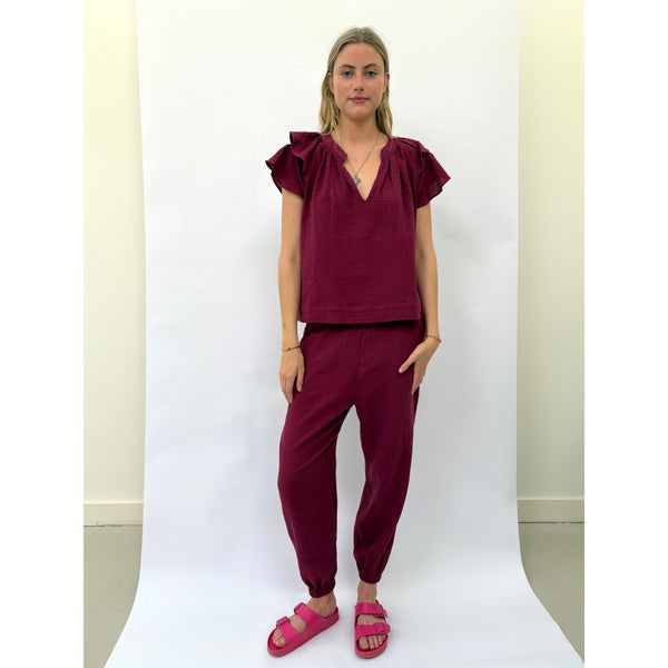 Summer Lounge Pant Mulberry