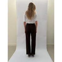 *SS26!* Topstitched Melrose Chocolate