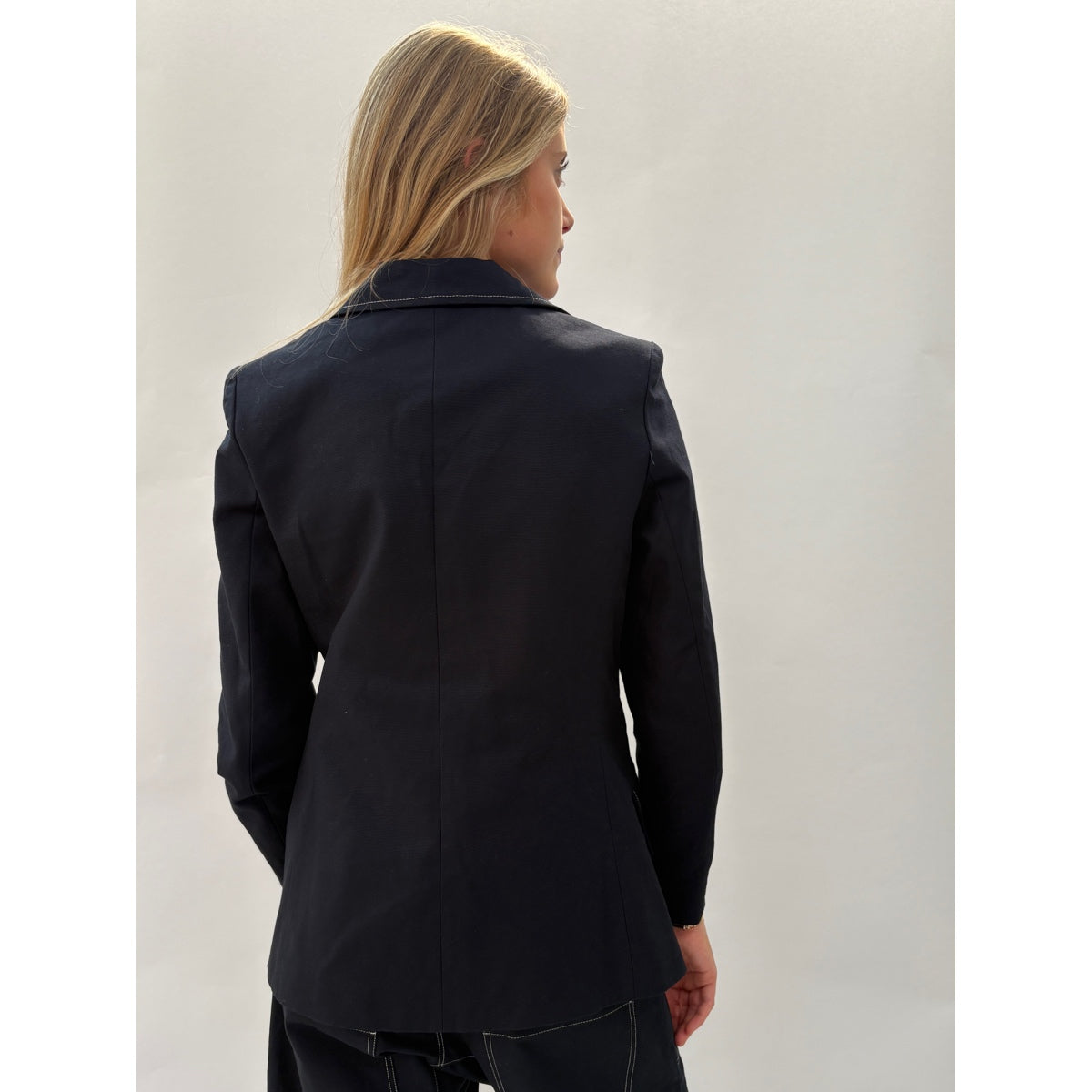 *SS26!* Topstitched Susan Jacket Navy