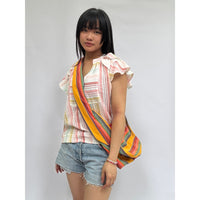 *NEW* Stripe Sling Bag Yellow