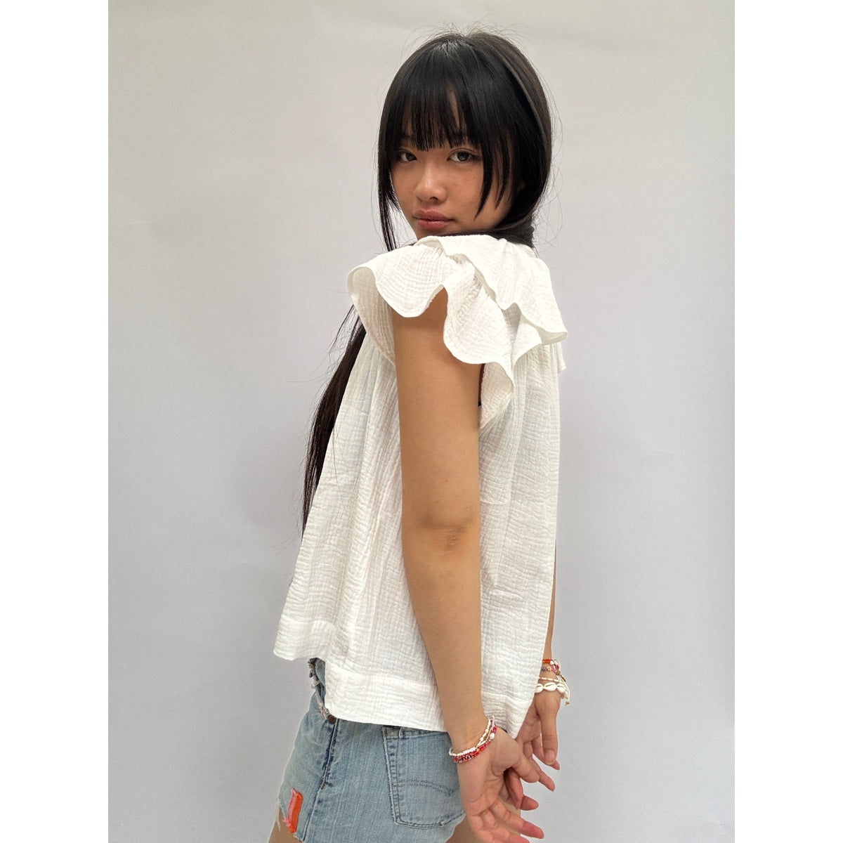 *NEW* Summer Puff White