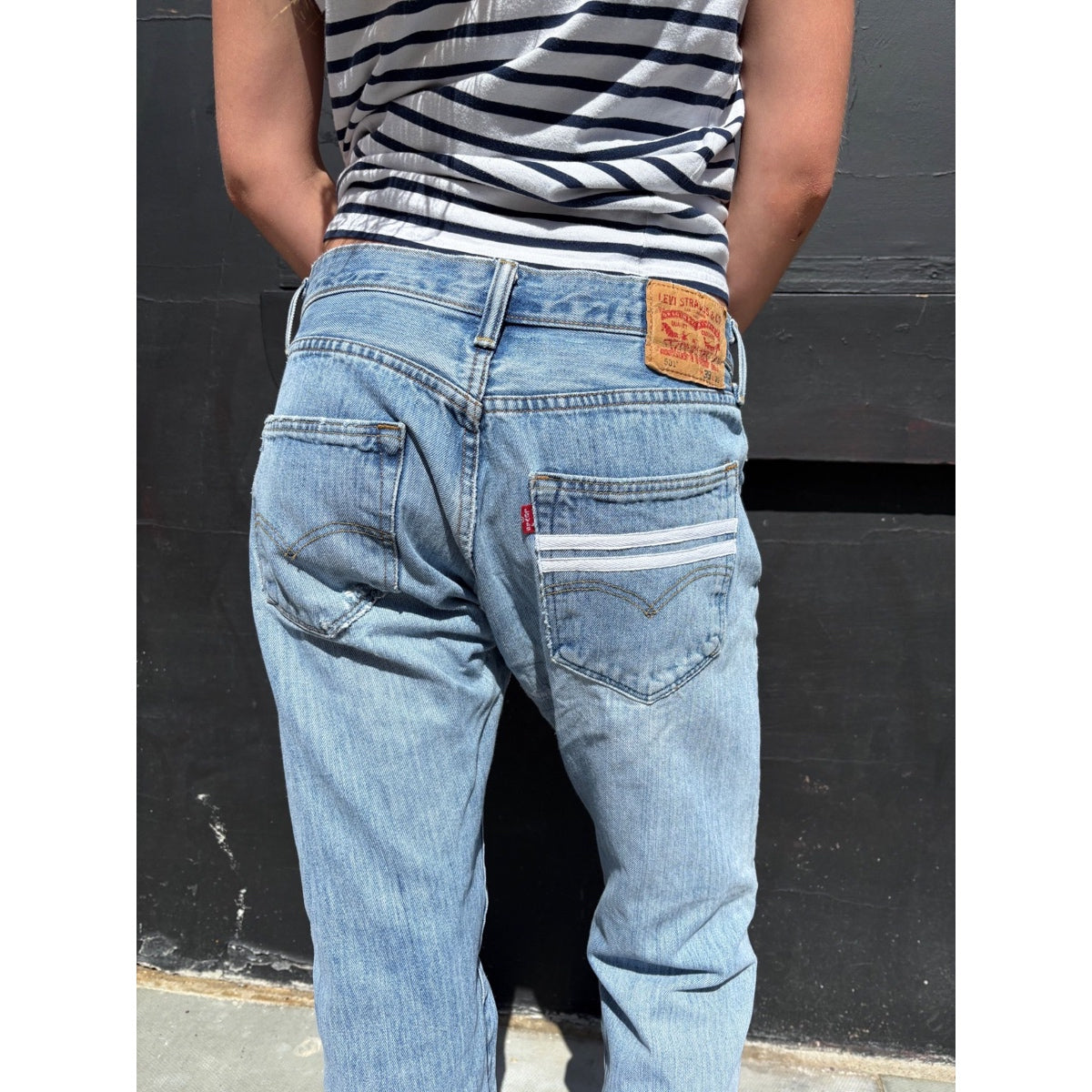 *NEW* Stripe Levi's 501s