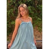 *NEW STYLE* Spaghetti Strap Mini Sky Blue