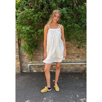 *NEW STYLE* Spaghetti Strap Mini Off White