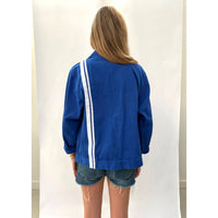 *NEW* French Workwear Jacket White Stripes