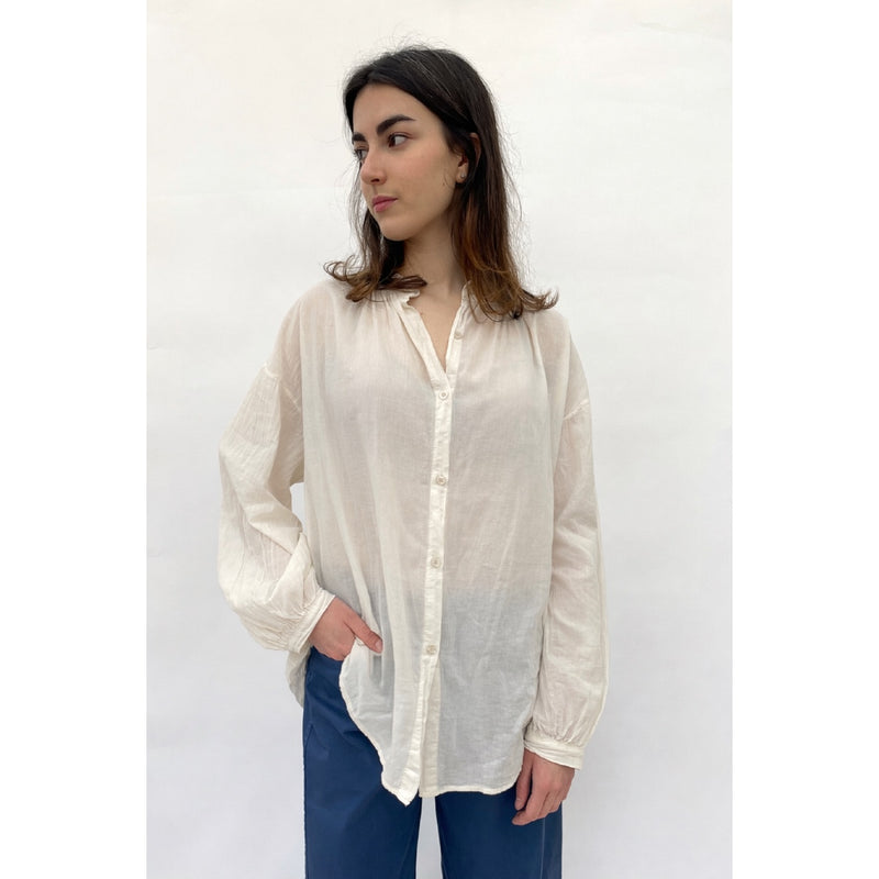 Light Butter Cotton Shirt