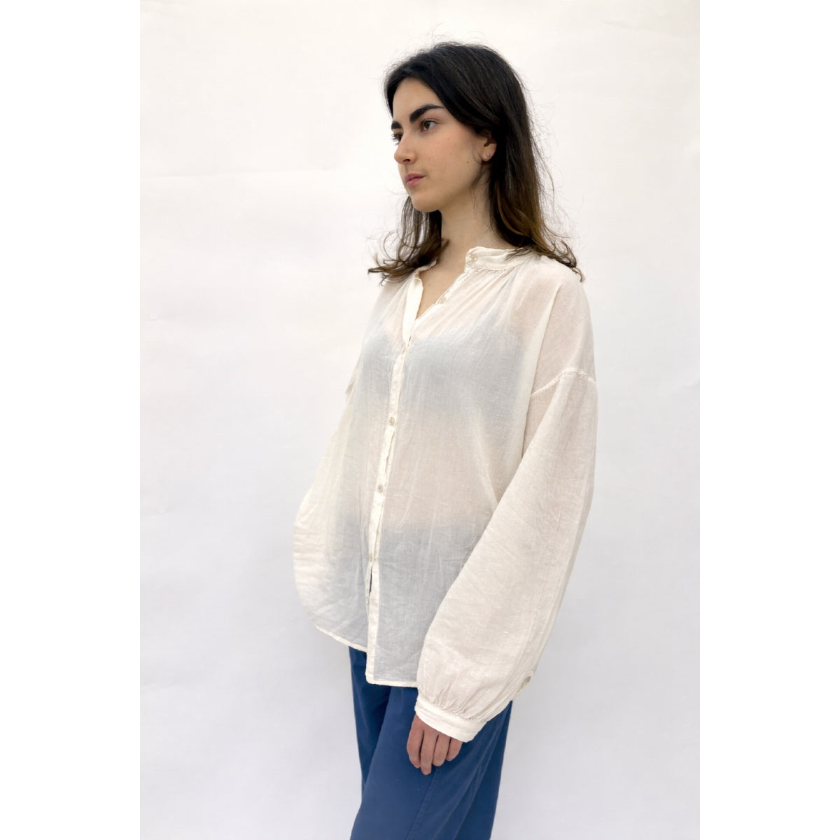 Light Butter Cotton Shirt