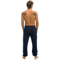 Men's 5 Stripe Sweatpants Navy/Blue