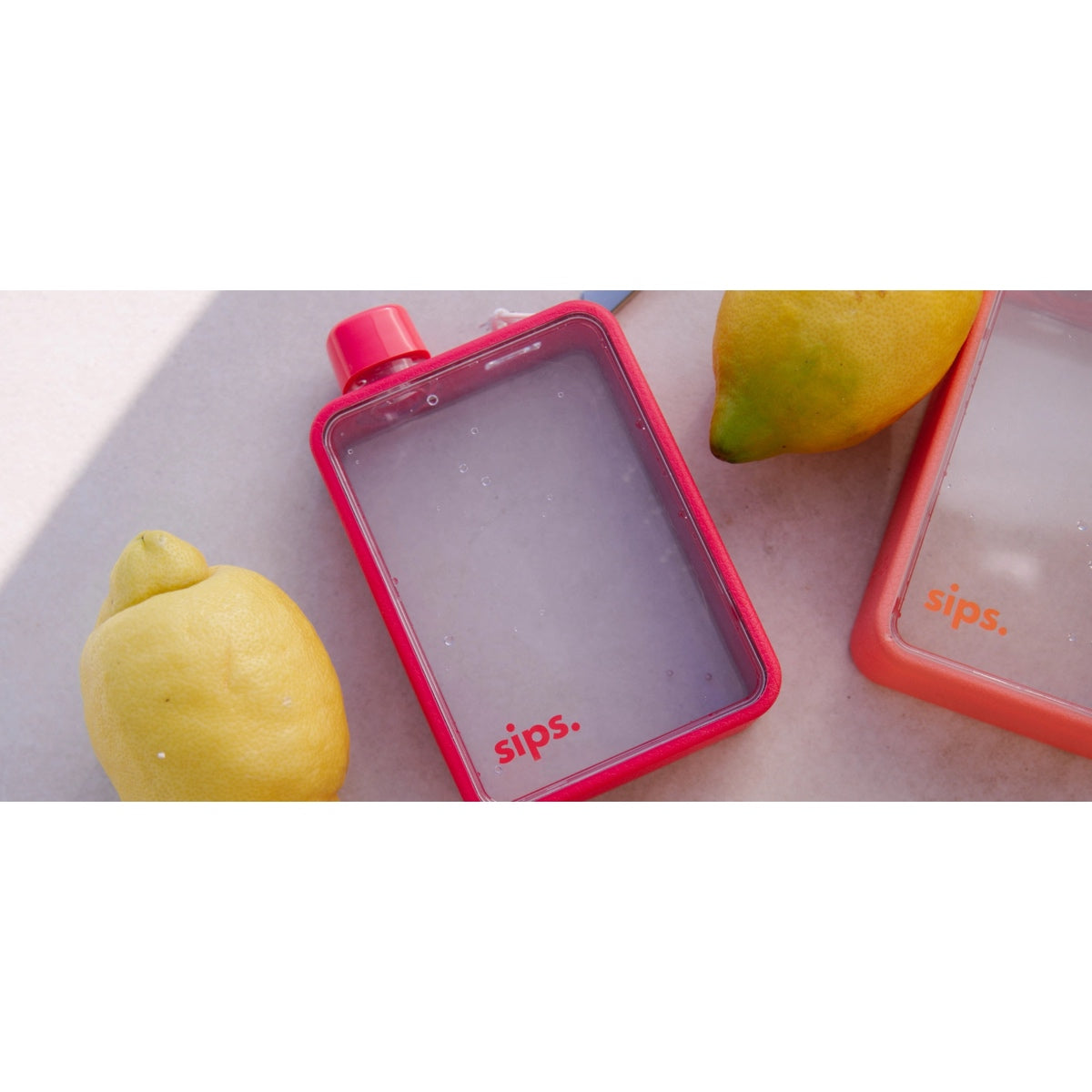 Sips Original Slim Water Bottle Sorbet