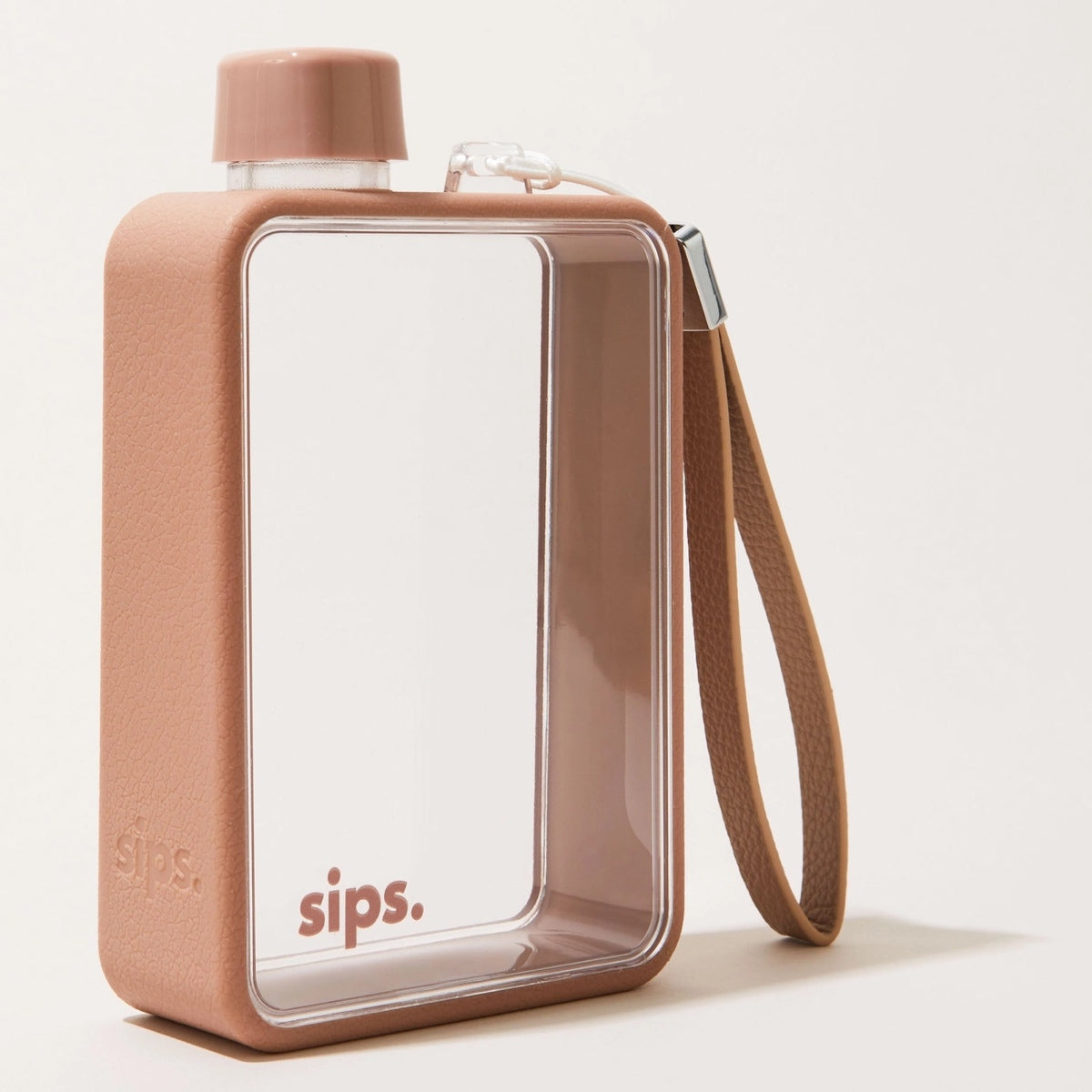 Sips Original Slim Water Bottle Taupe
