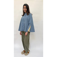 Denim Poncho