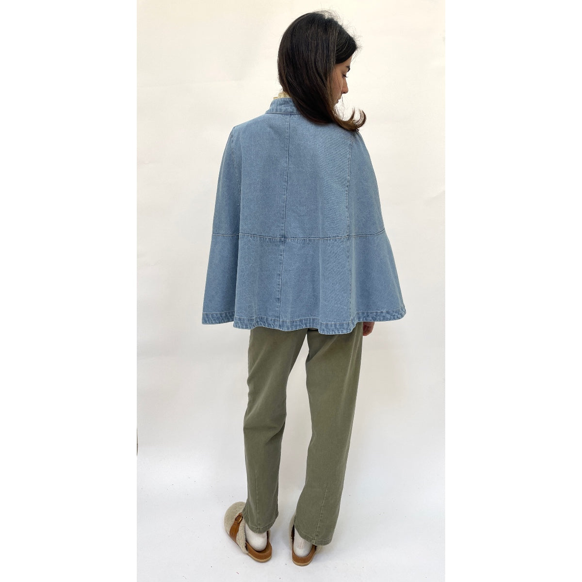 Denim Poncho