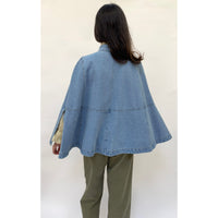 Denim Poncho
