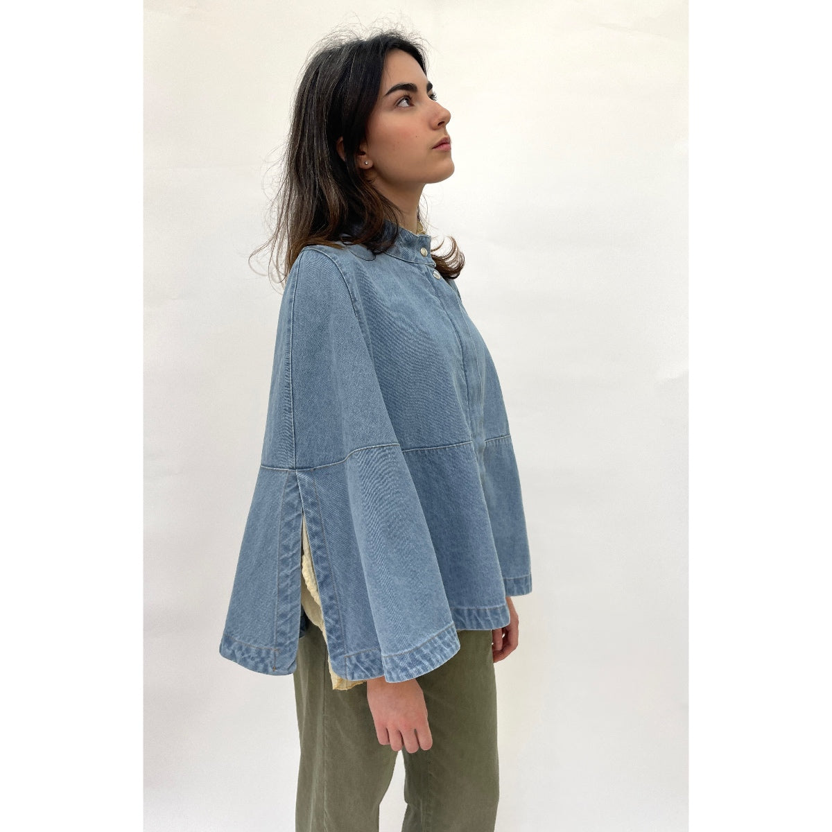 Denim Poncho