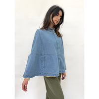 Denim Poncho