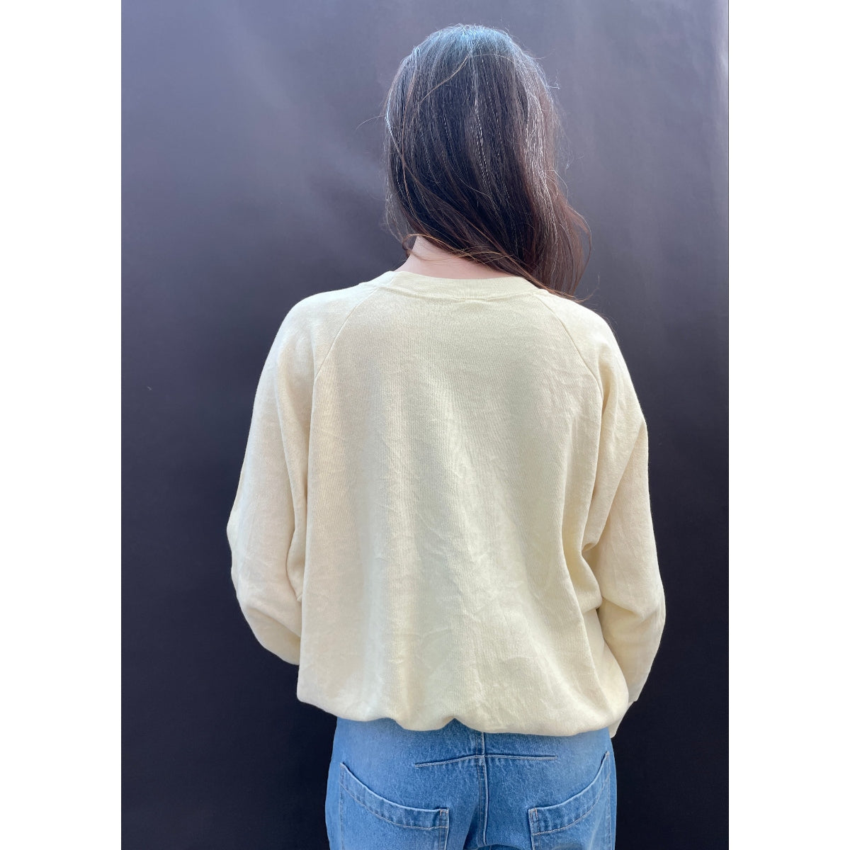*NEW* Useless Mickey Mouse Pale Yellow Sweatshirt