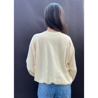 *NEW* Useless Mickey Mouse Pale Yellow Sweatshirt