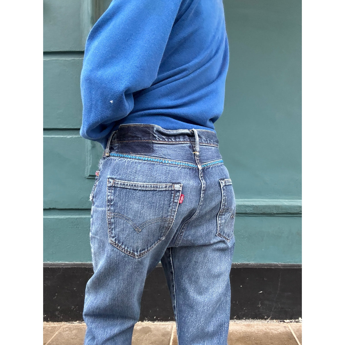 *NEW* Useless Levi's Zig Zag Stitching