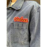 *NEW* Useless Upcycled Blue Work Wear Jacket