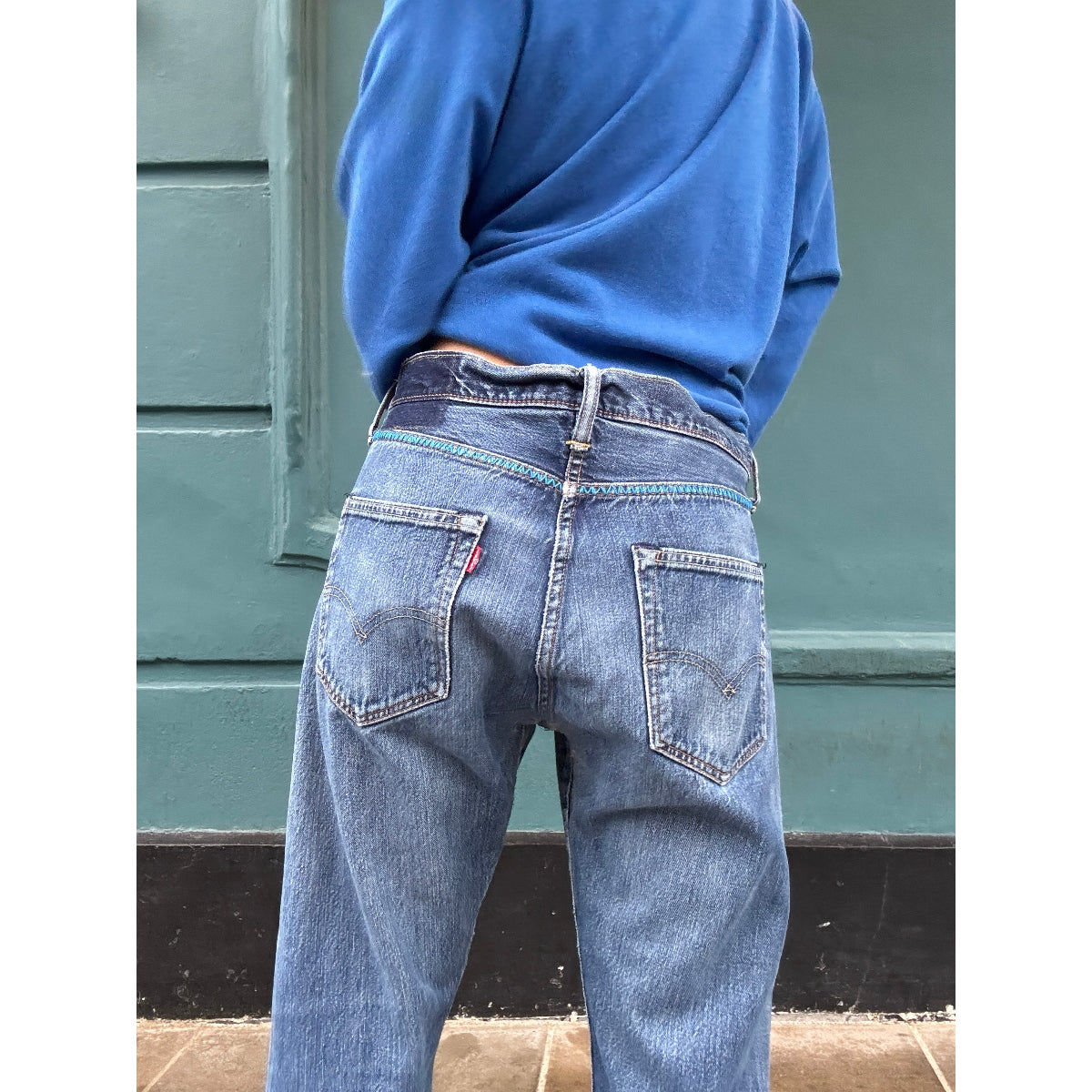*NEW* Useless Levi's Zig Zag Stitching