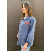 *NEW* Useless Upcycled Blue Work Wear Jacket
