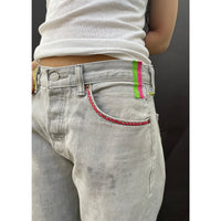 *NEW* Useless Pale Levi's Zig Zag Stitching