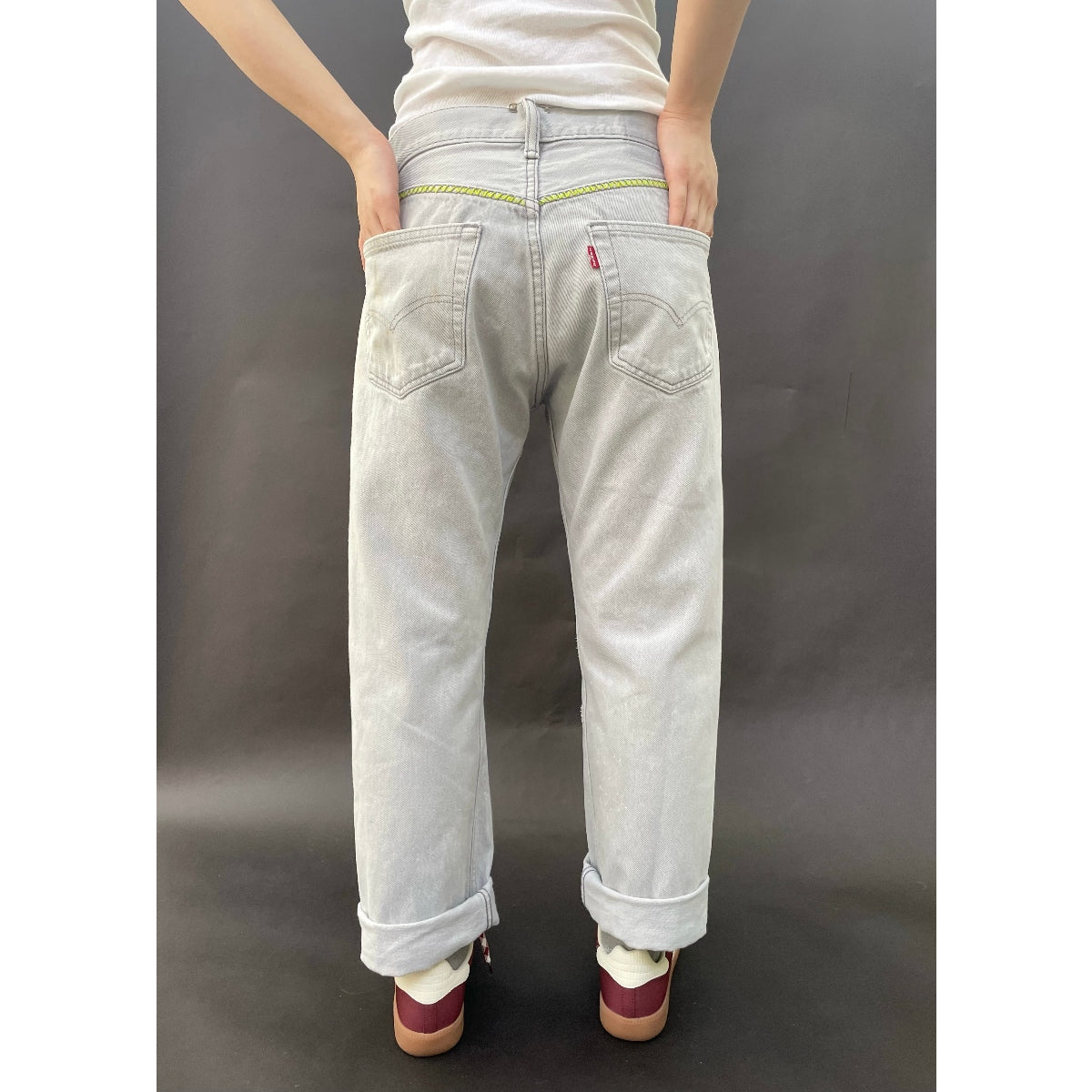 *NEW* Useless Pale Levi's Zig Zag Stitching