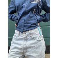 *NEW* Useless Pale Blue Levis Zig Zag Stitching