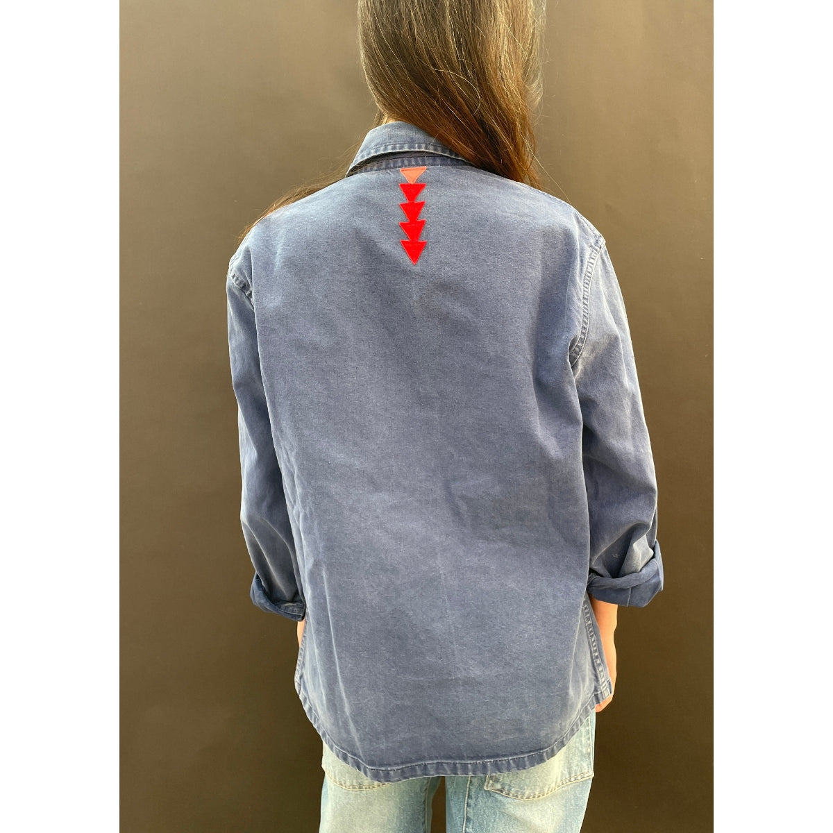 *NEW* Useless Upcycled Blue Work Wear Jacket