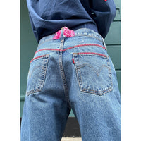 *NEW* Useless Blue Levis Zig Zag Stitching