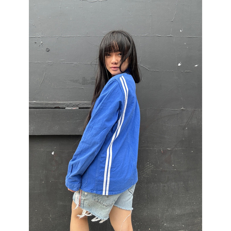 *NEW* Blue Workwear Jacket White Stripes