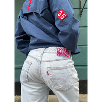 *NEW* Useless Pale Blue Levis Zig Zag Stitching