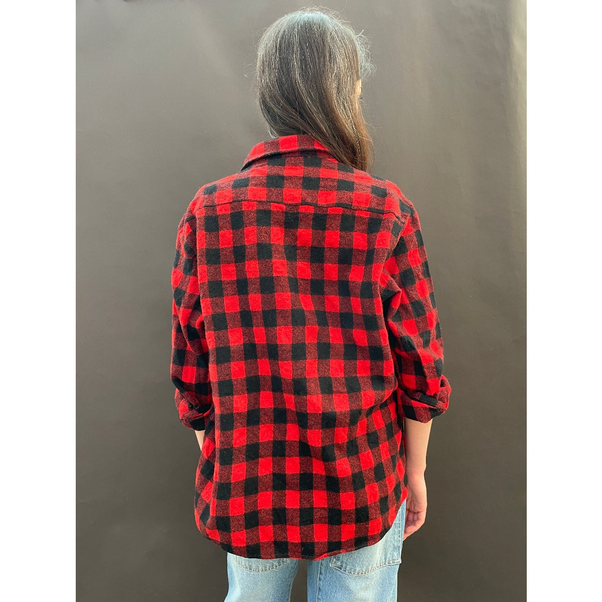 *NEW* Useless Red And Black Plaid Shirt