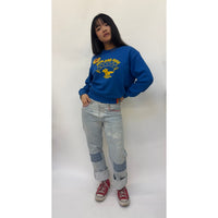 Useless Pale Blue Patched Vintage Levis