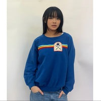 Useless Blue Stripe Sweatshirt