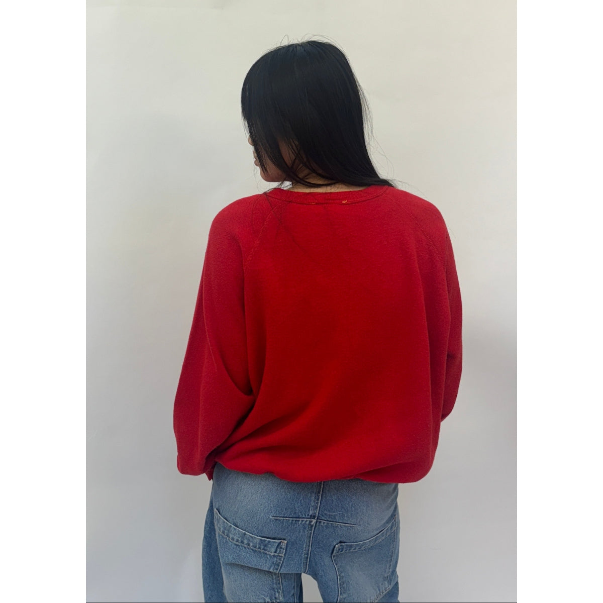 Useless Red Stripe Sweatshirt