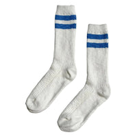 *NEW STYLE* Cottage Varsity Socks White