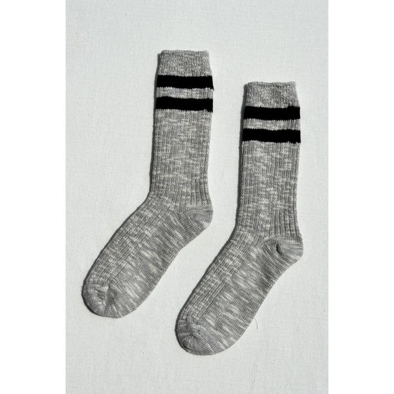*NEW STYLE* Cottage Varsity Socks Heather Grey