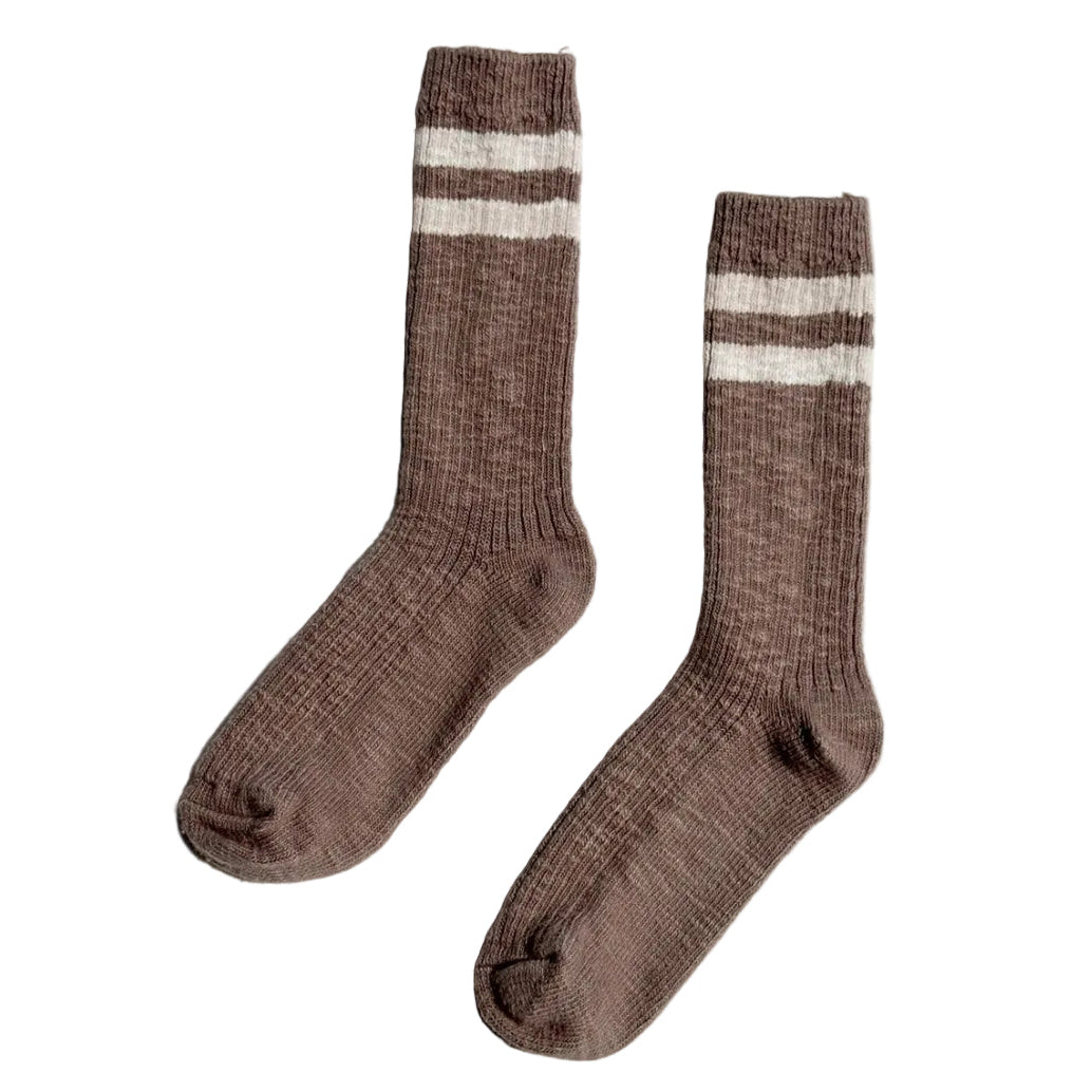 *Just landed* Cottage Varsity Socks Flax