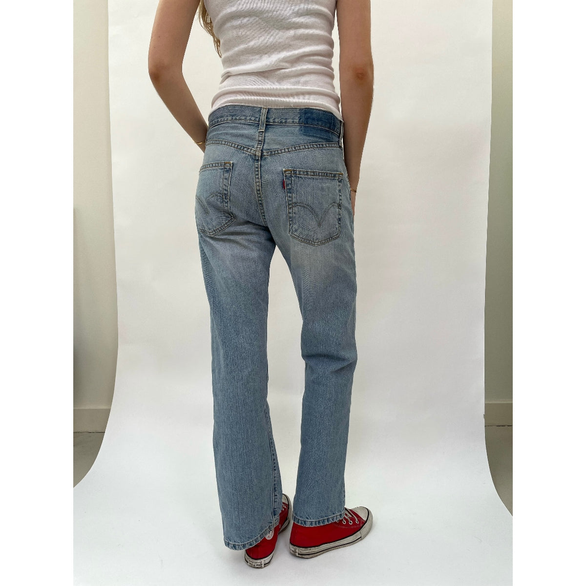 Useless Patched up Levi's