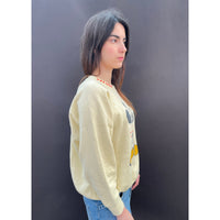 *NEW* Useless Mickey Mouse Pale Yellow Sweatshirt