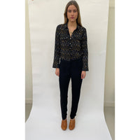 Stella Forrest Abstract Print Jumpsuit