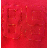 Useless Upcycled Red Sportif-Style Sweat