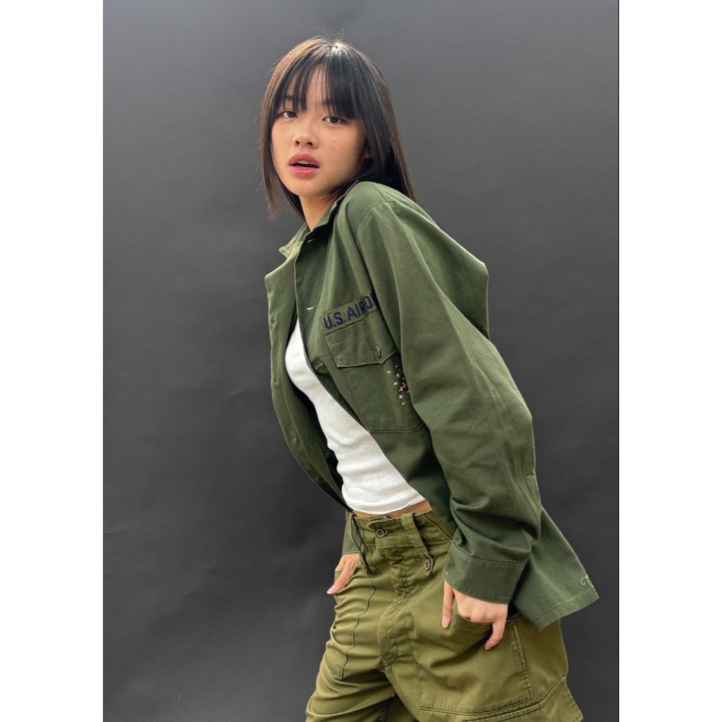 Useless Army Shirt with Embroidery